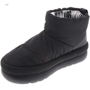 UGG Classic Maxi Mini Black Puff Boots - Women's US 6 (new/display model)